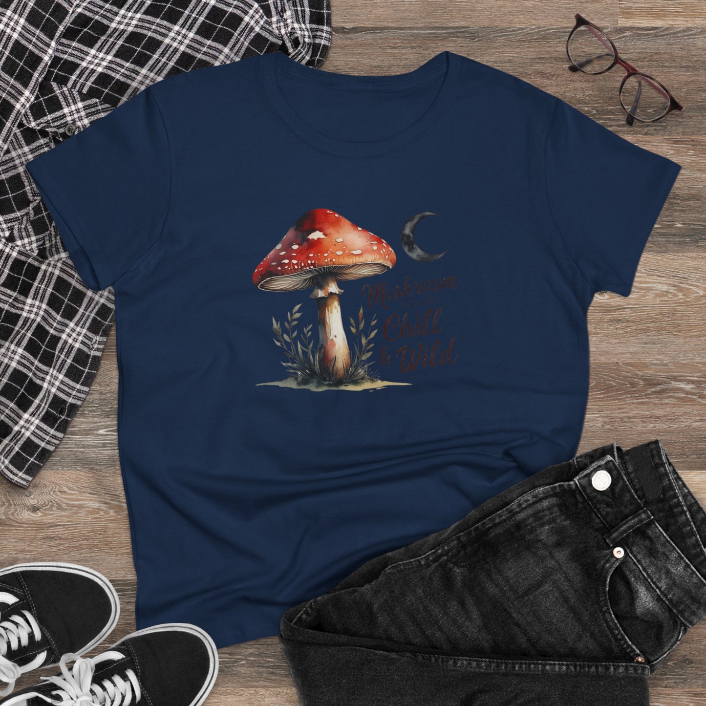 Mushroom Mood Chill & Wild Tee