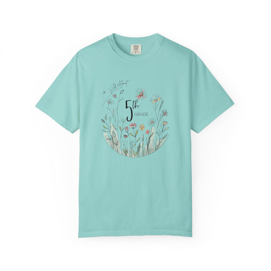 Wildflower Cottagecore 5th Grade Tee