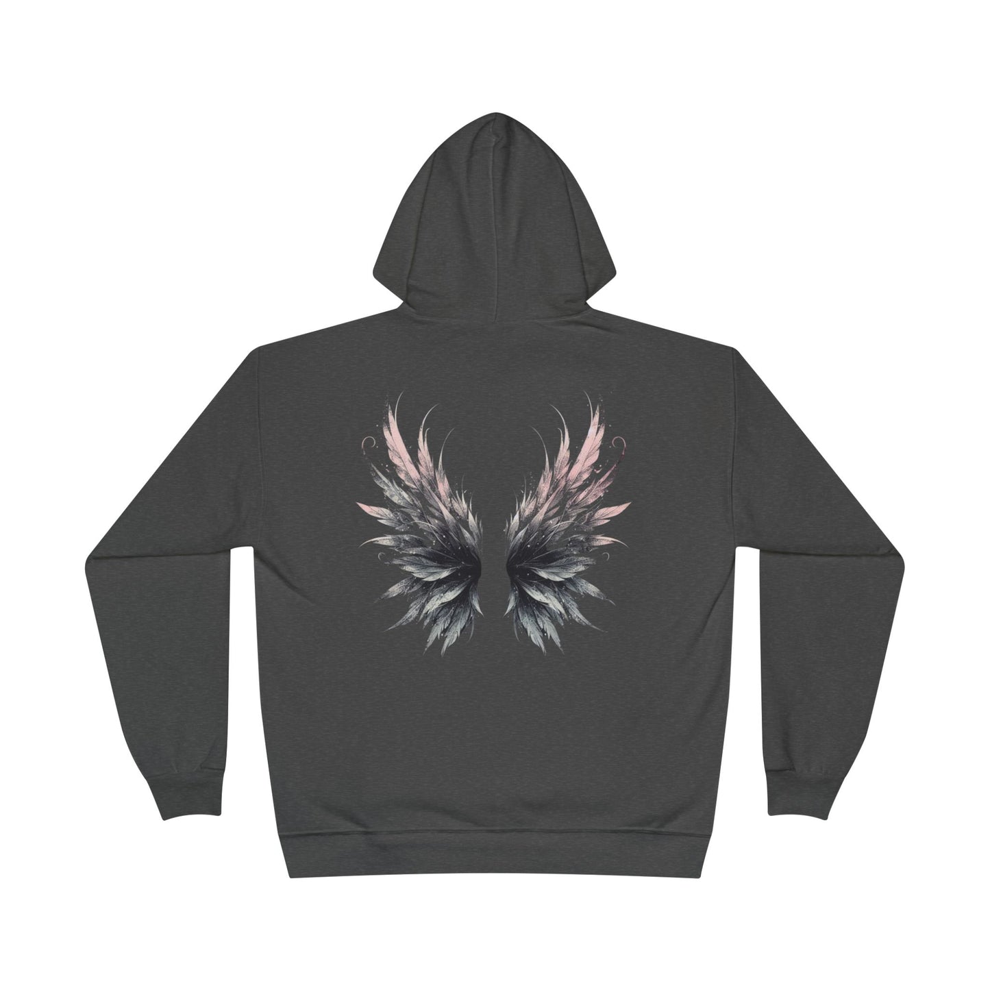 Fairy Grunge Ethereal Wings Pullover Hoodie