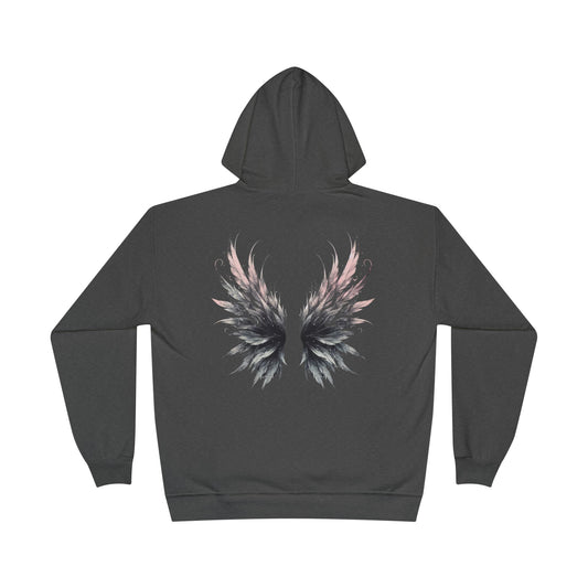 Fairy Grunge Ethereal Wings Pullover Hoodie