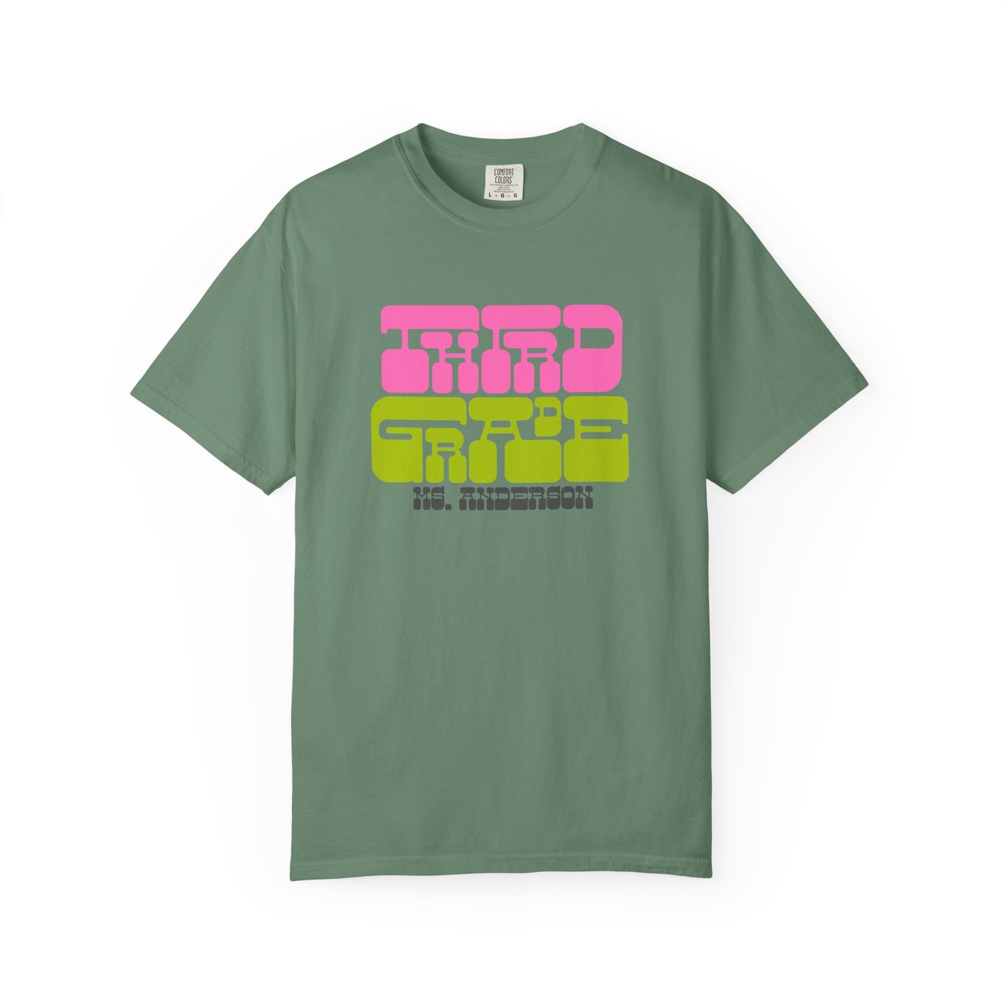 Groovy Third Grade Teacher- Personalized