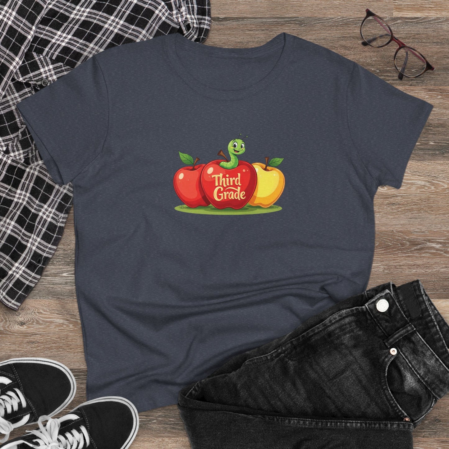 Third Grade Apples Tee