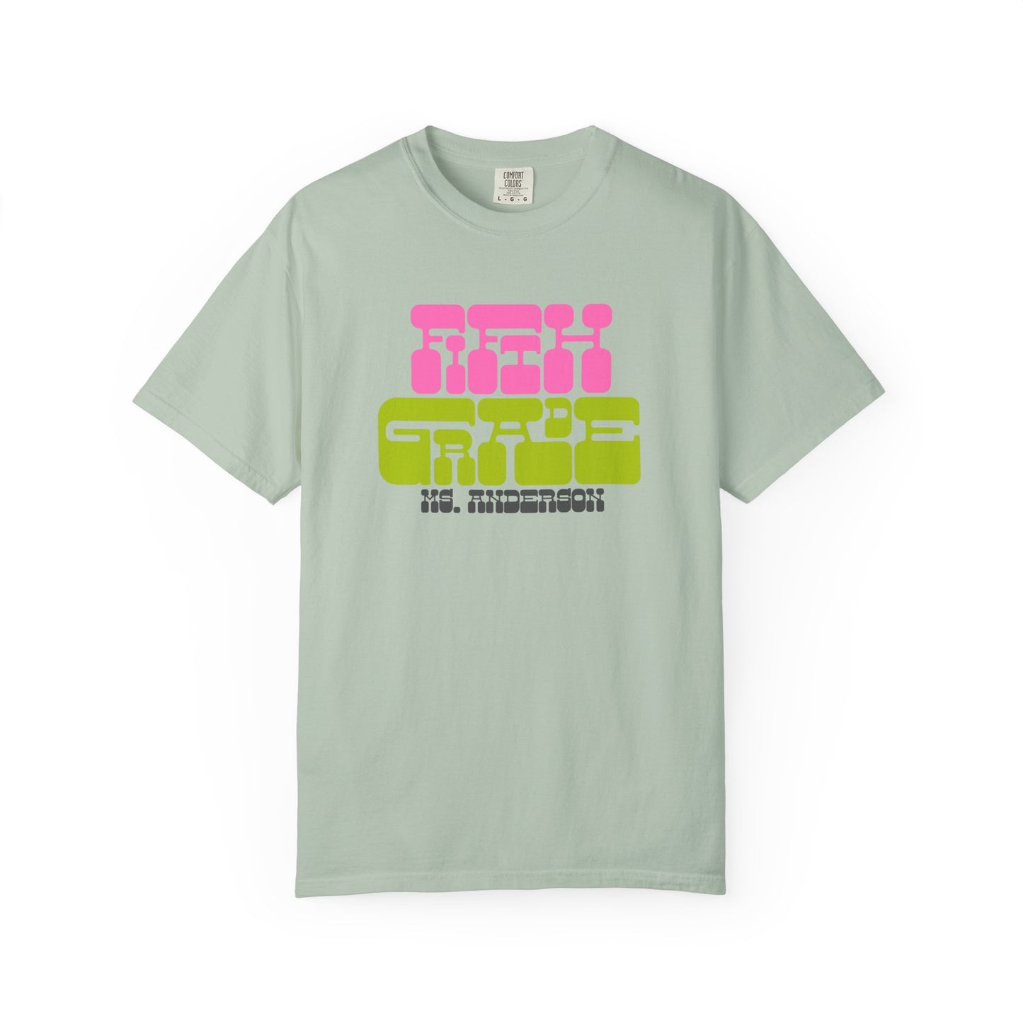 Groovy Fifth Grade Teacher - Personalized