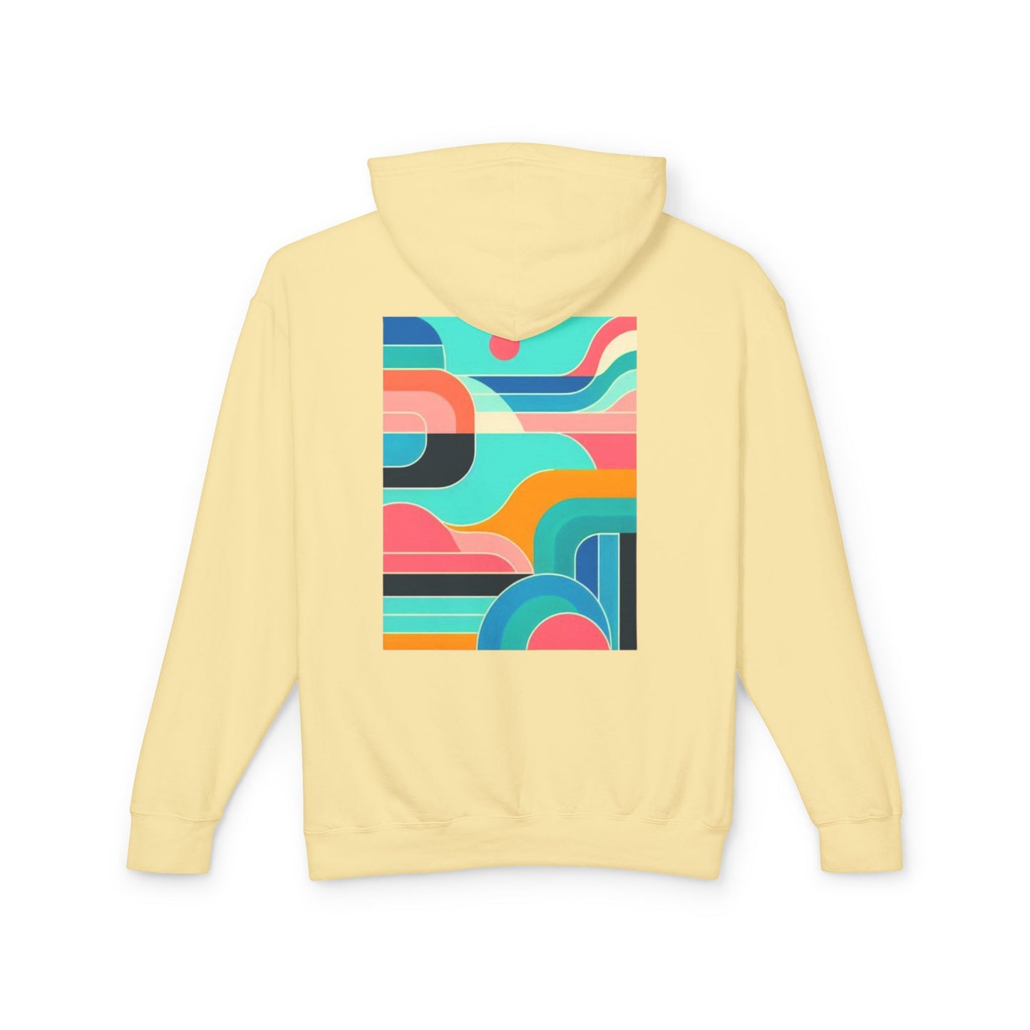 Geometric Sunset Hoodie