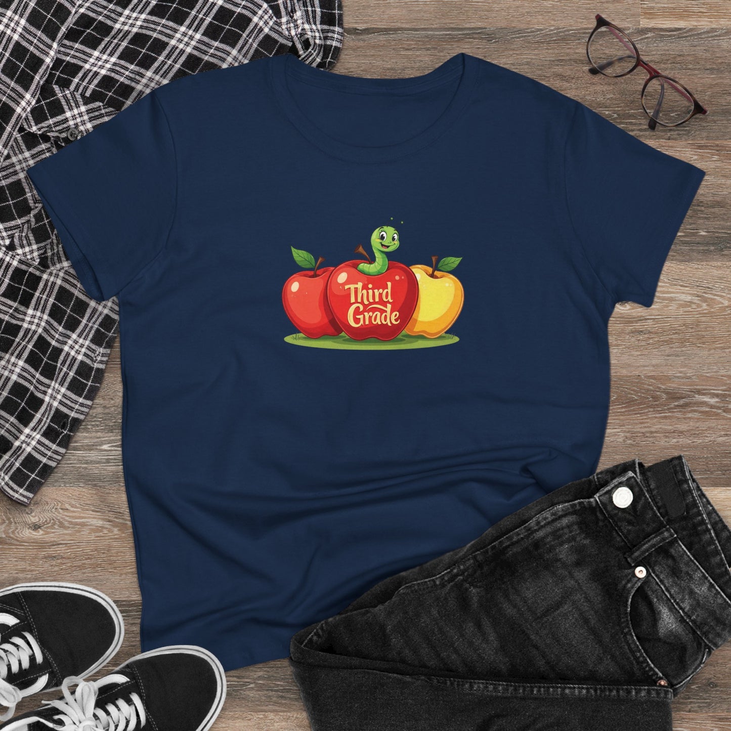 Third Grade Apples Tee