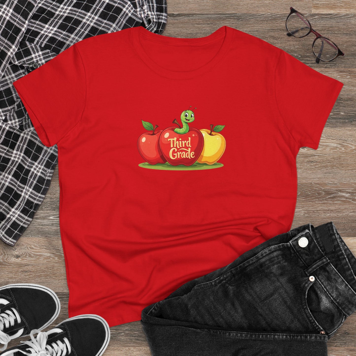 Third Grade Apples Tee