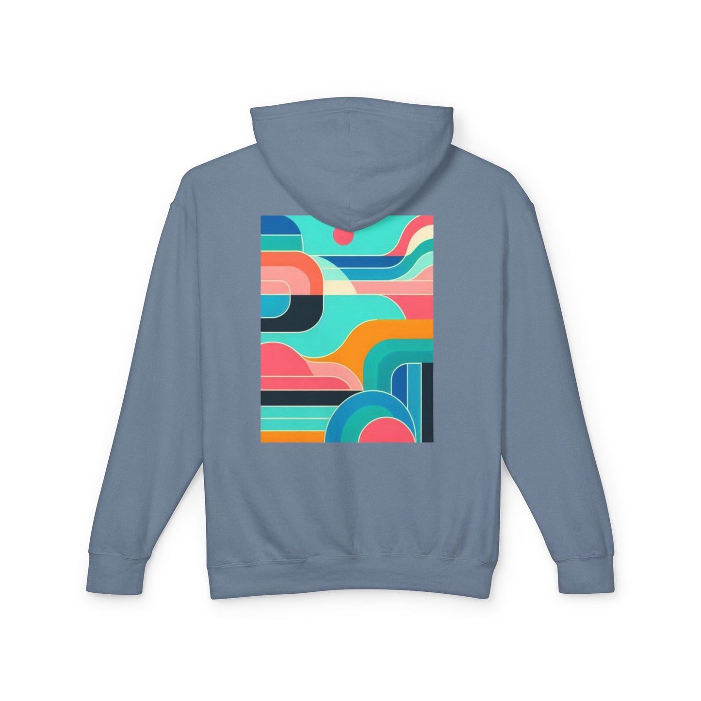 Geometric Sunset Hoodie