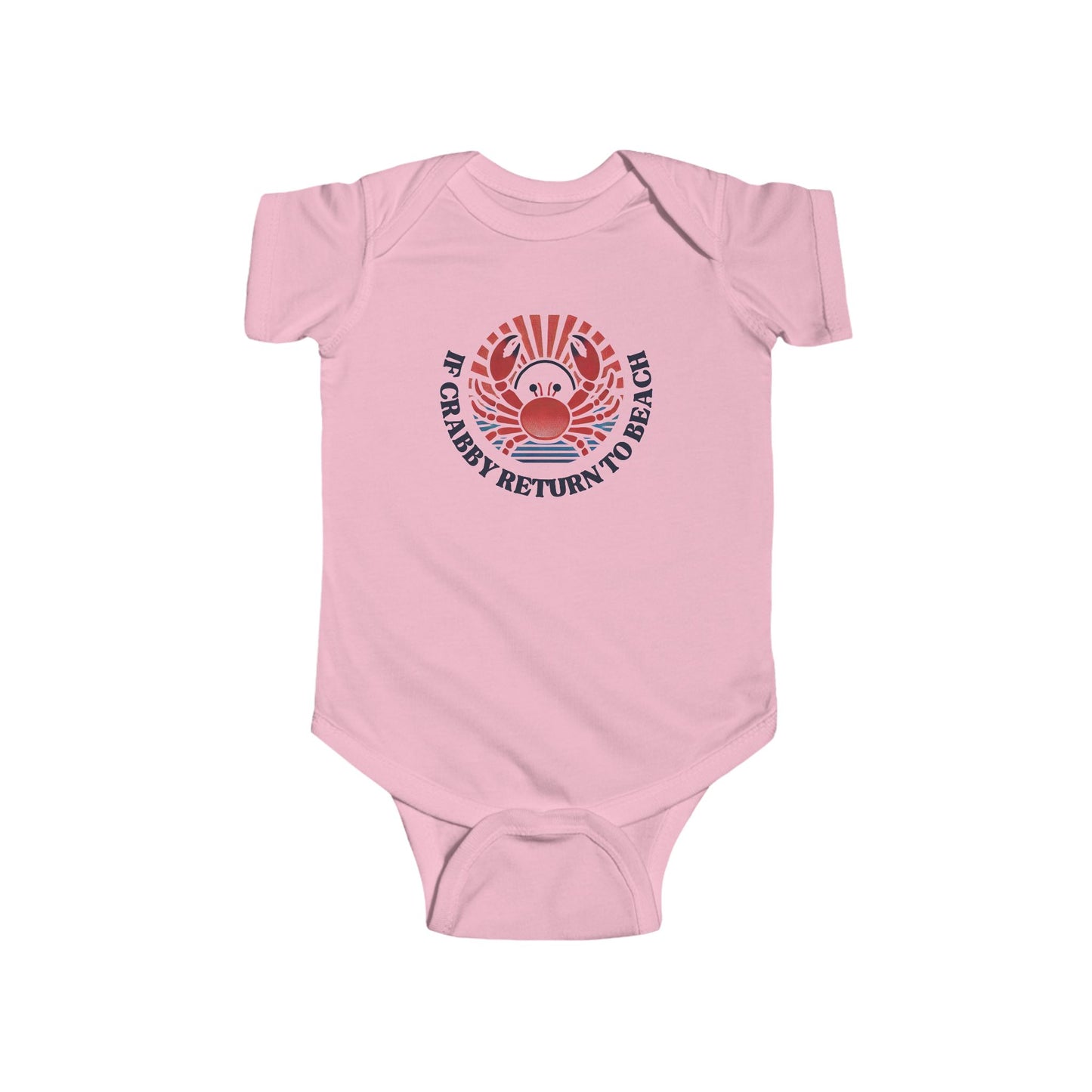If Crabby Return To Beach Onesie