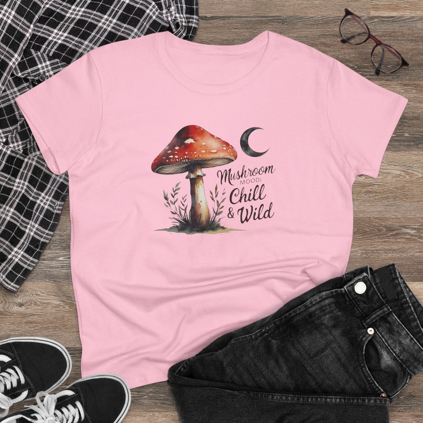 Mushroom Mood Chill & Wild Tee