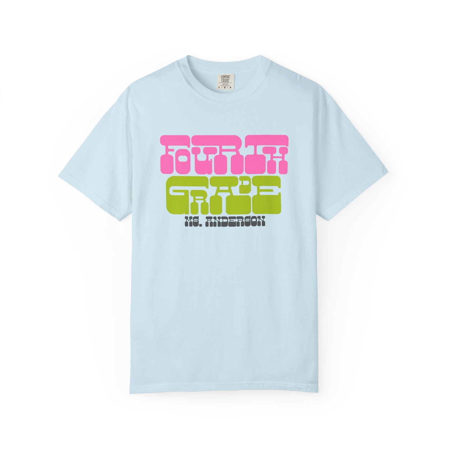 Groovy Fourth Grade Teacher - Personalized