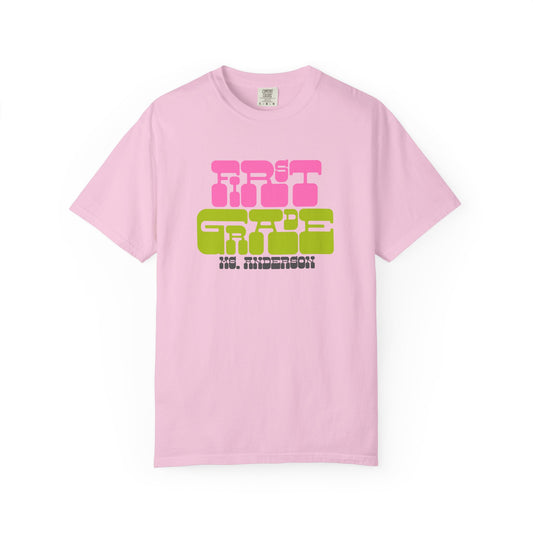 Groovy First Grade Teacher - Personalized