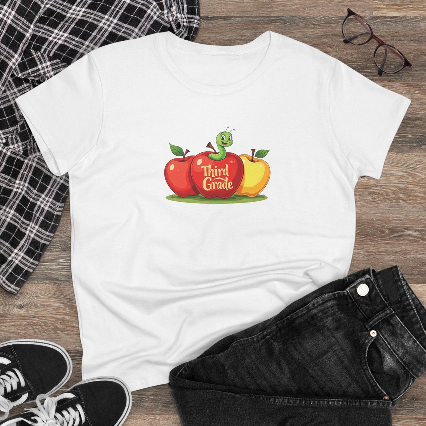 Third Grade Apples Tee