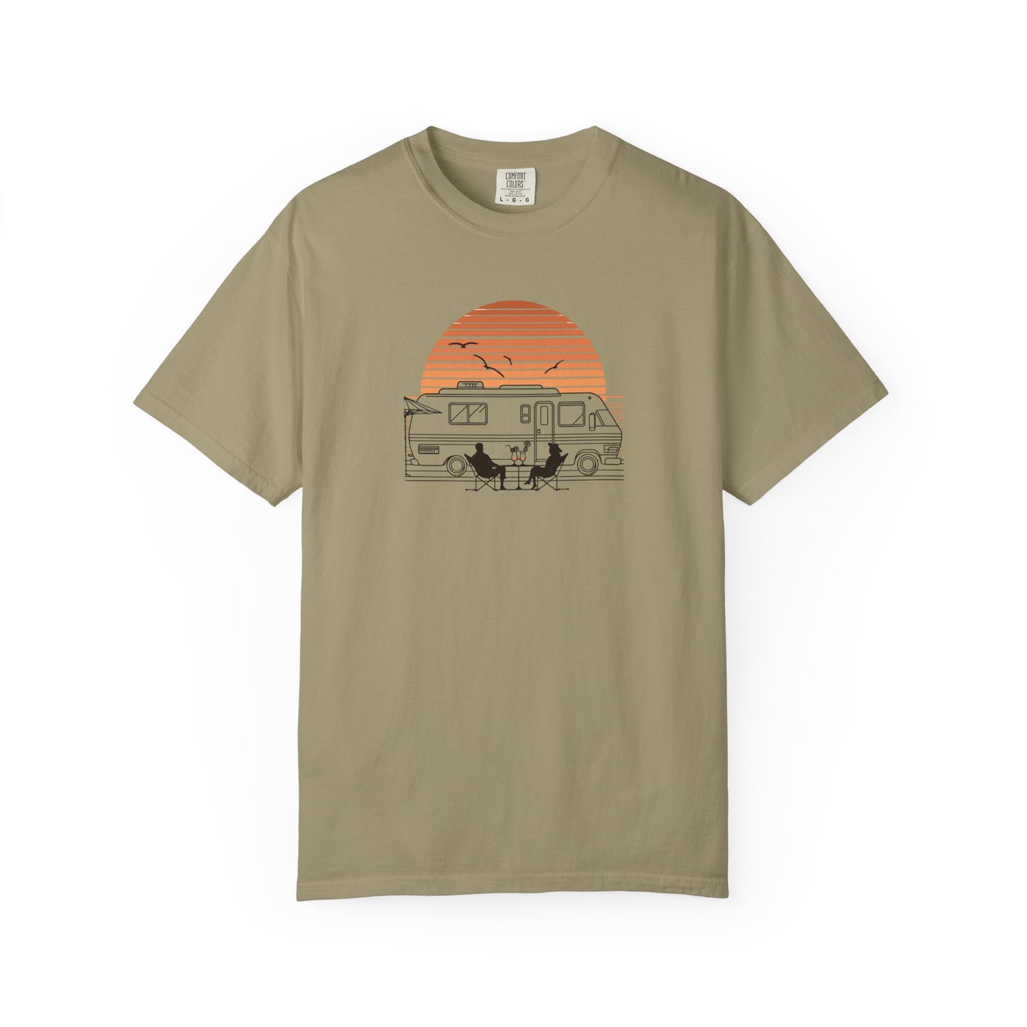 Sunset RV Camping Adventure T-Shirt