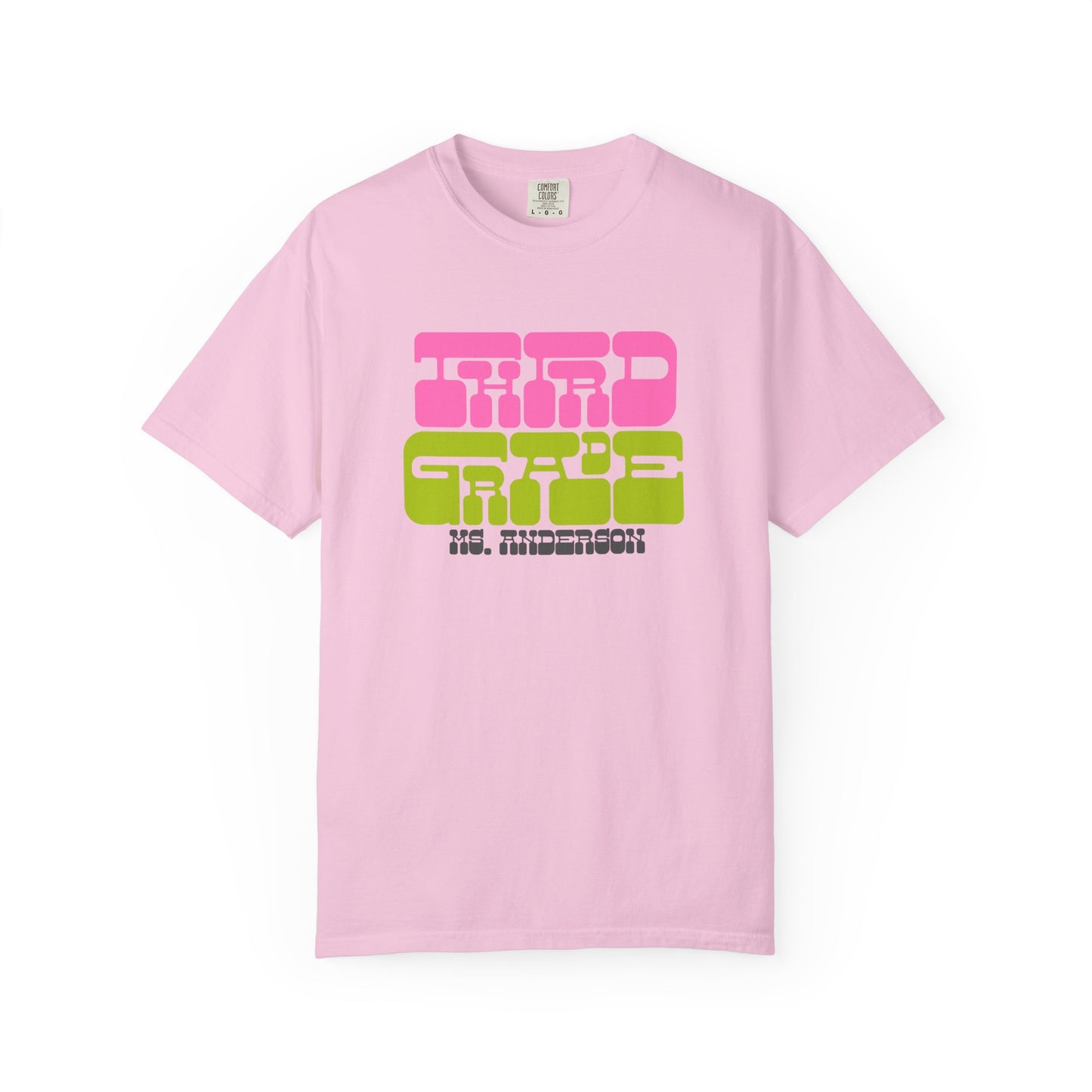 Groovy Third Grade Teacher- Personalized