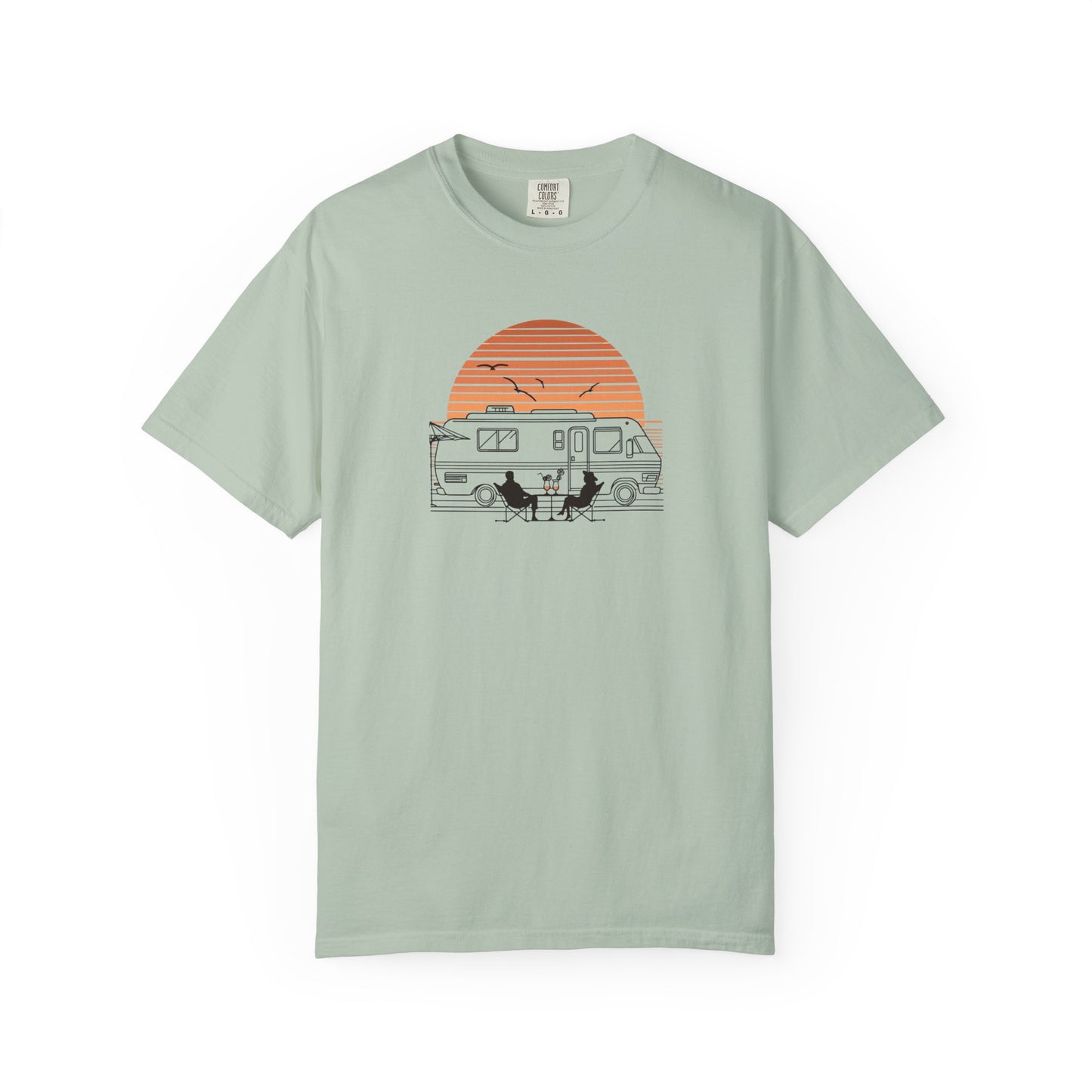 Sunset RV Camping Adventure T-Shirt