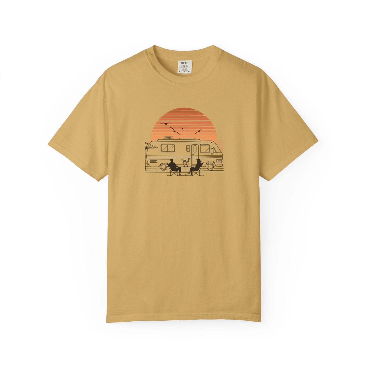 Sunset RV Camping Adventure T-Shirt