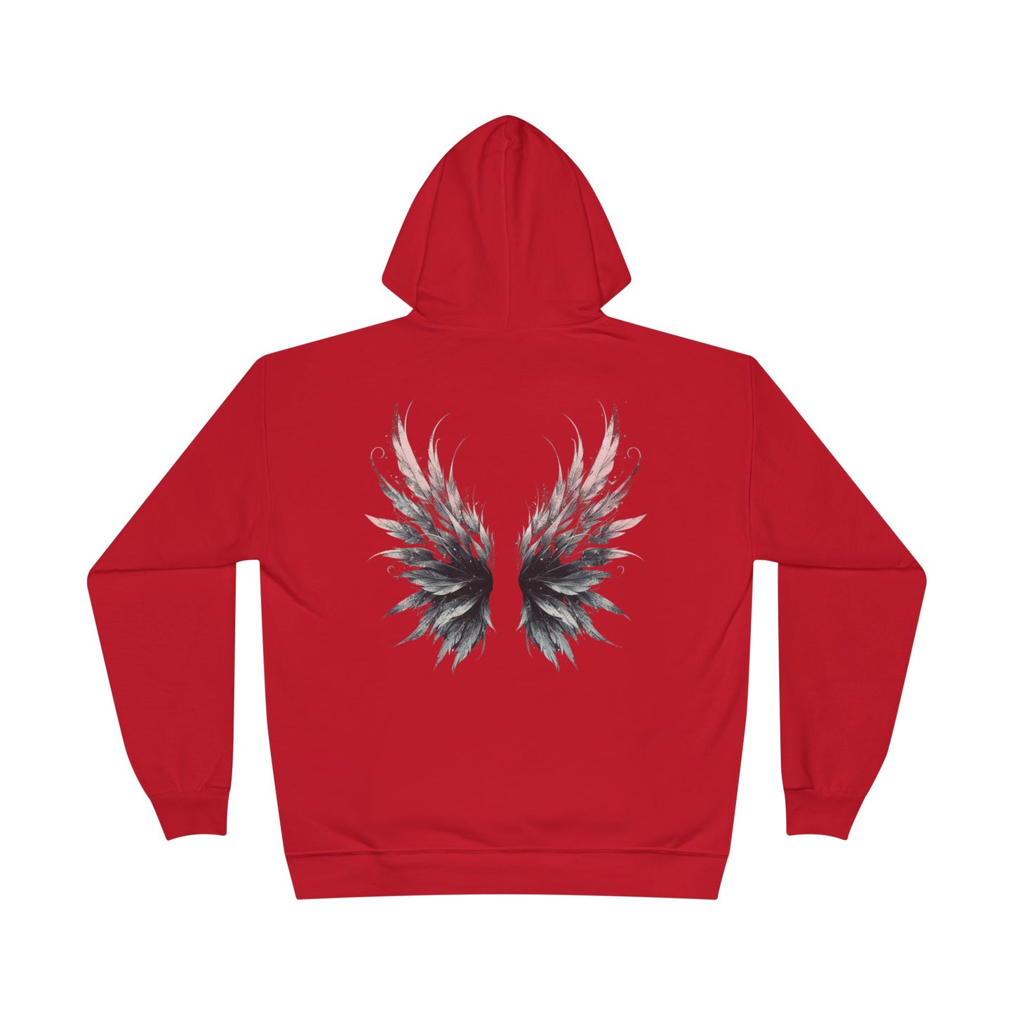 Fairy Grunge Ethereal Wings Pullover Hoodie