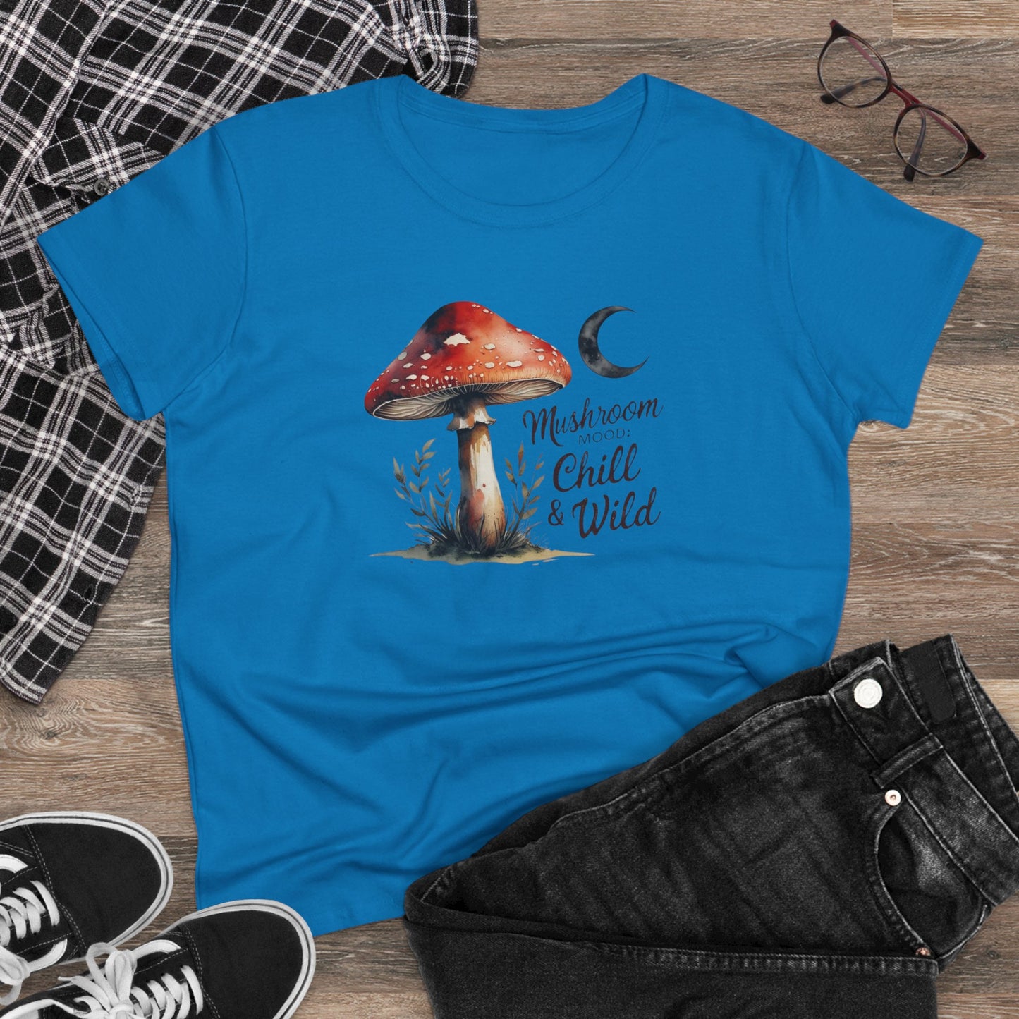 Mushroom Mood Chill & Wild Tee