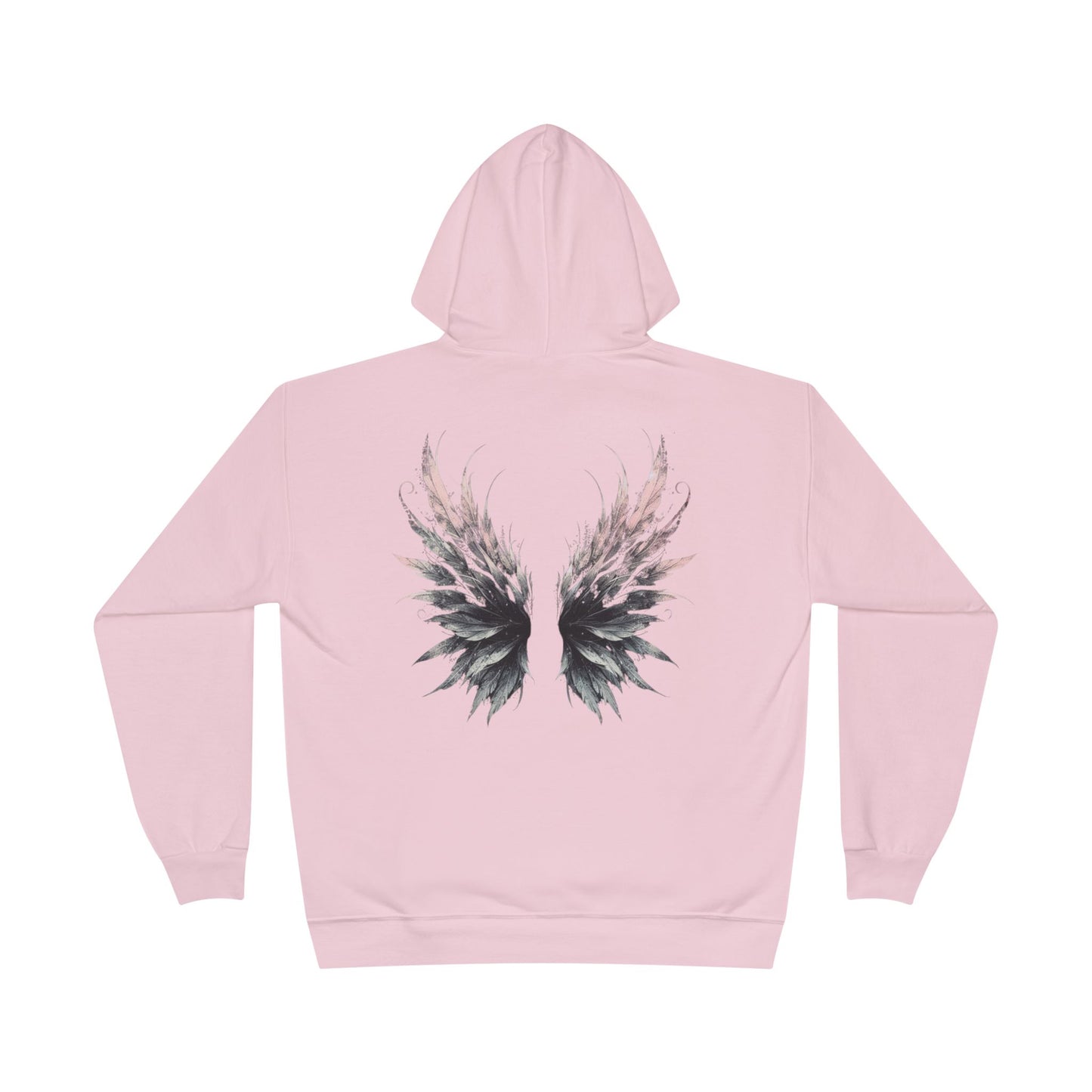 Fairy Grunge Ethereal Wings Pullover Hoodie