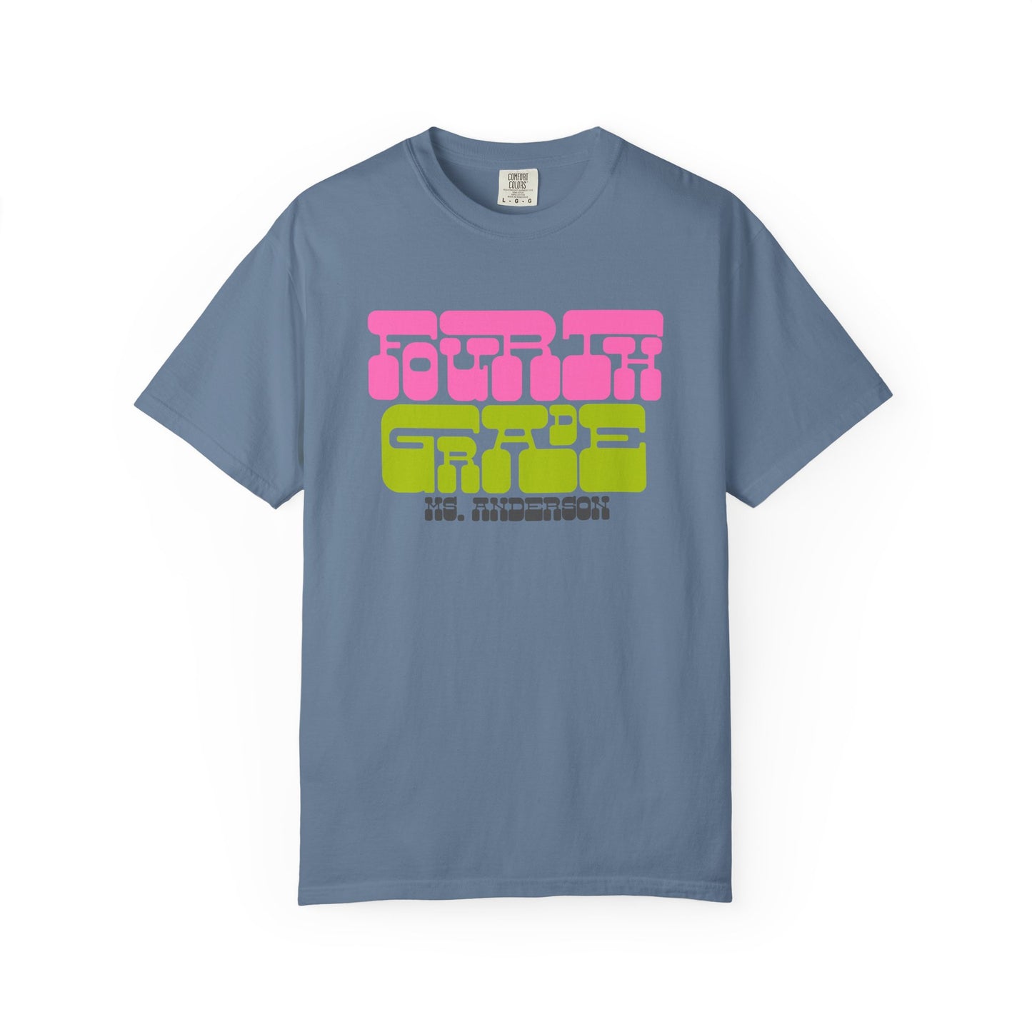 Groovy Fourth Grade Teacher - Personalized