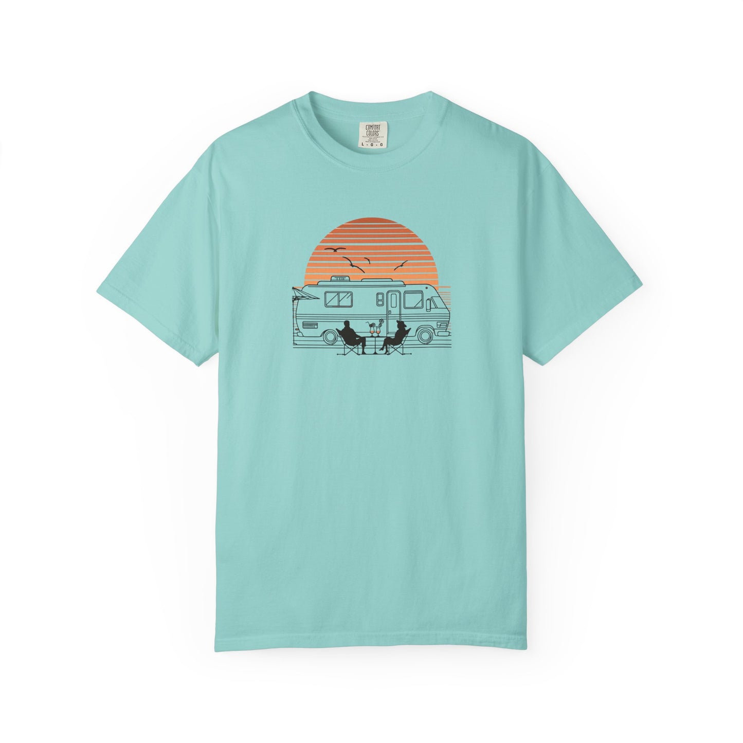 Sunset RV Camping Adventure T-Shirt