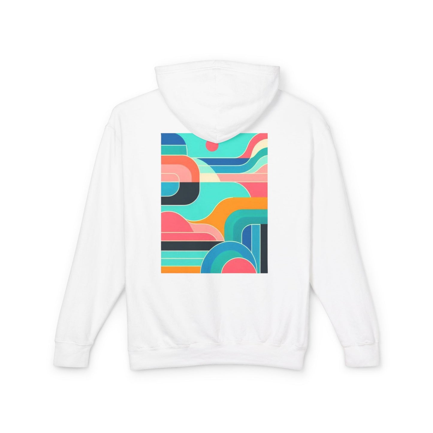 Geometric Sunset Hoodie