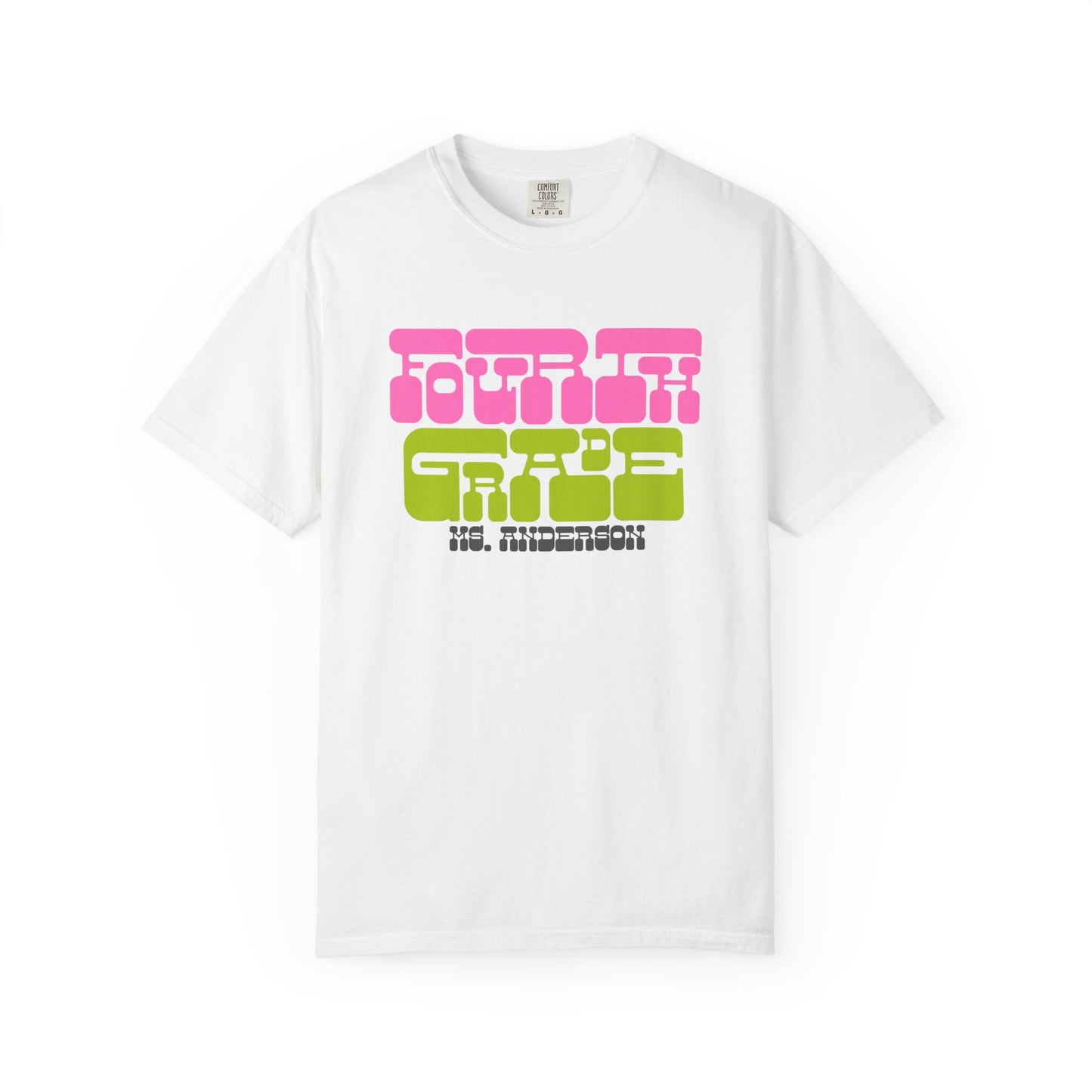 Groovy Fourth Grade Teacher - Personalized