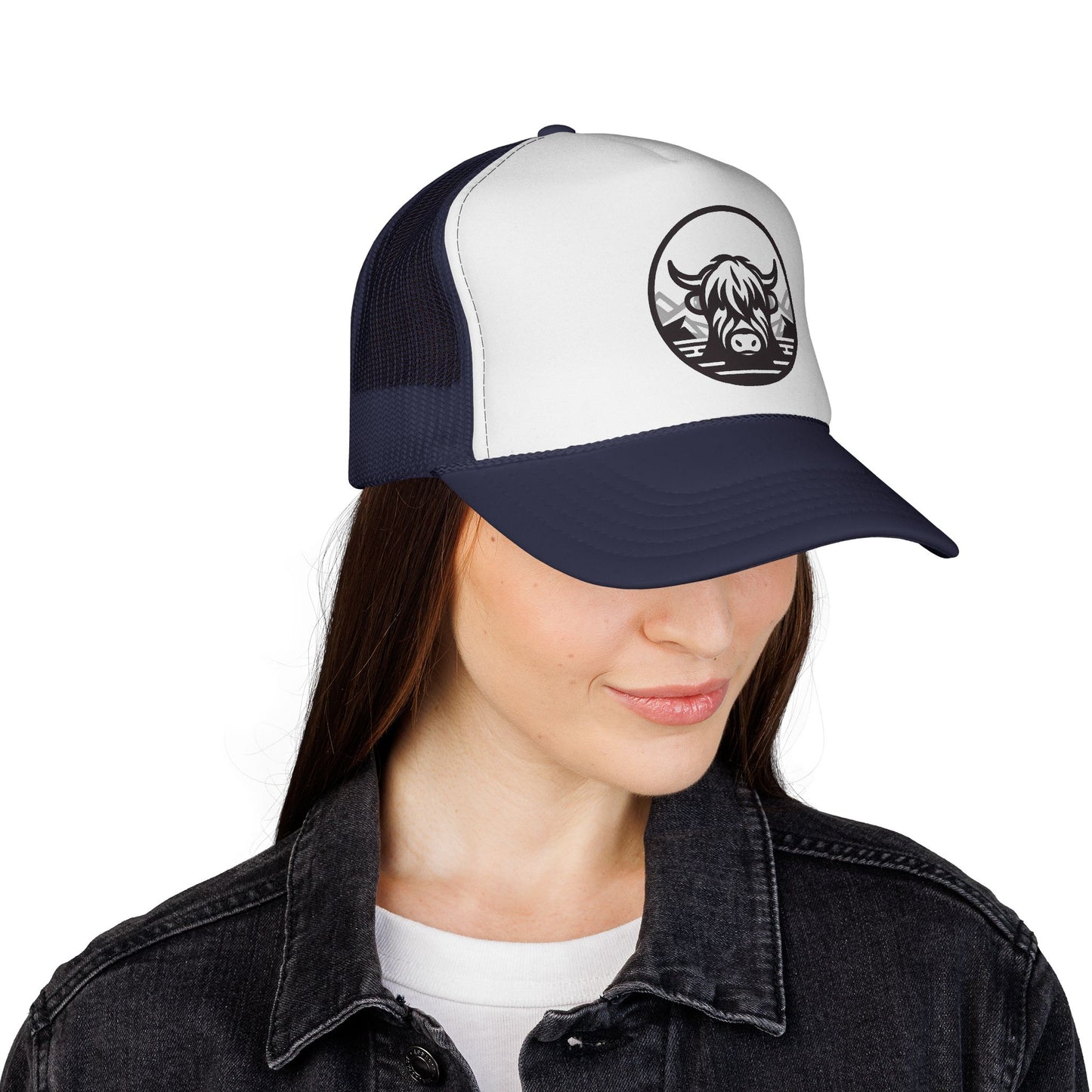 Highland Cow Trucker Cap