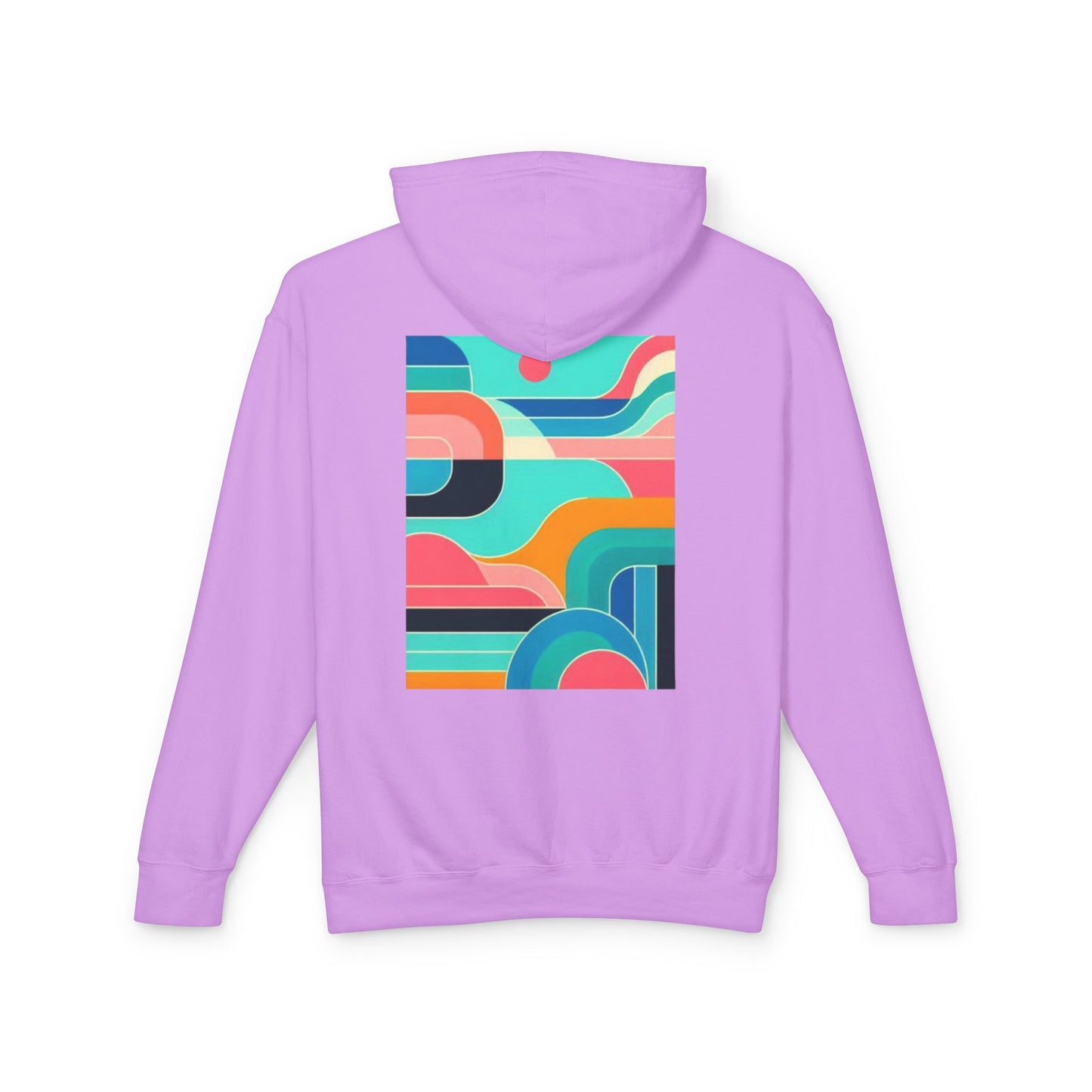 Geometric Sunset Hoodie