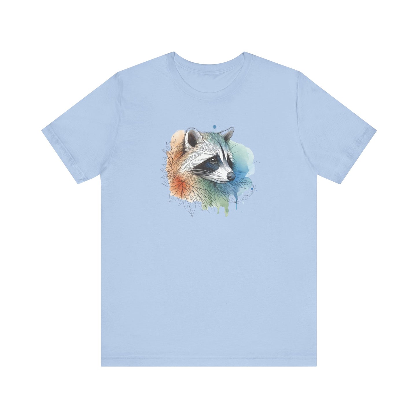 Whimsical Feral Raccoon