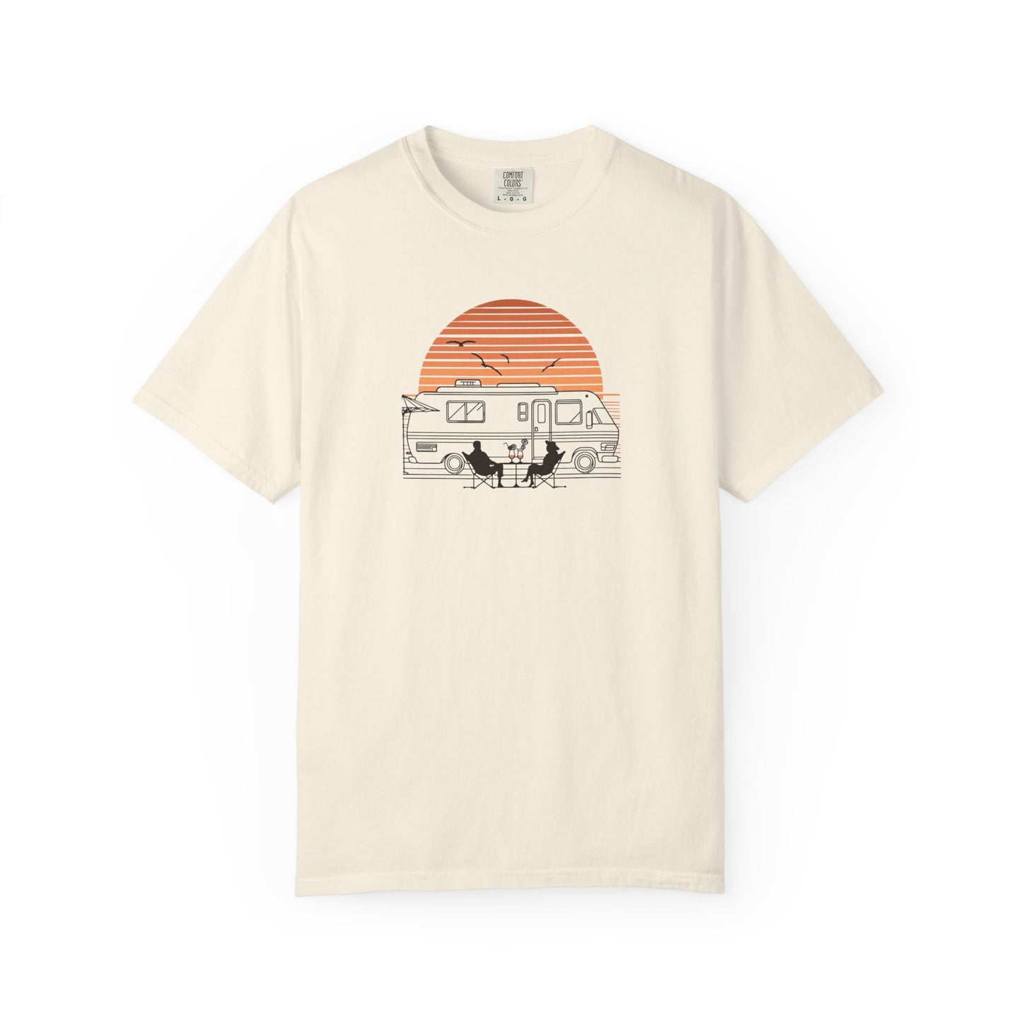 Sunset RV Camping Adventure T-Shirt