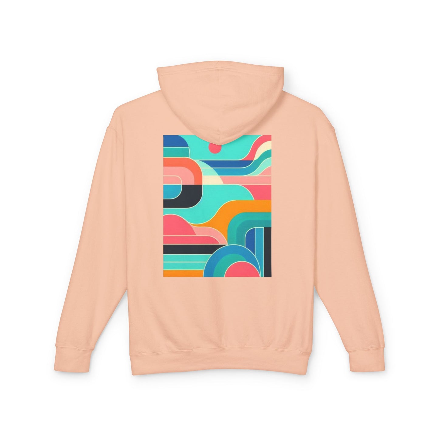 Geometric Sunset Hoodie