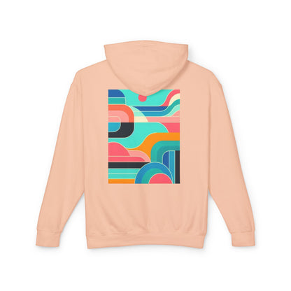 Geometric Sunset Hoodie
