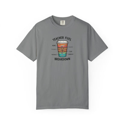 Teacher Fuel Breakdown Tee
