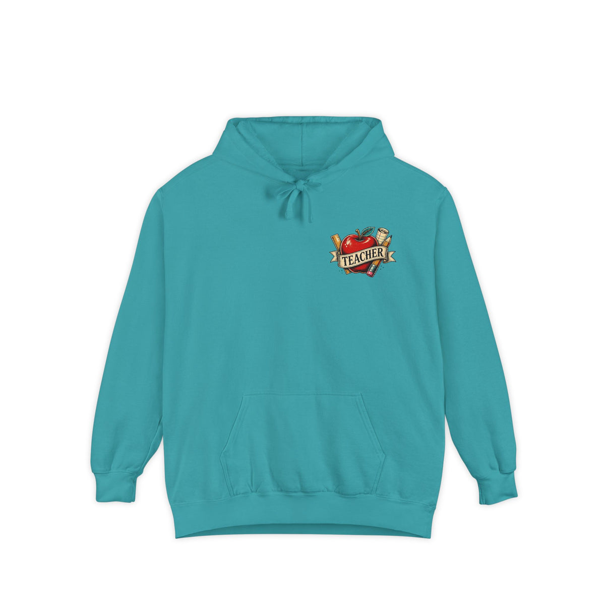 Teacher Vintage Heart Hoodie