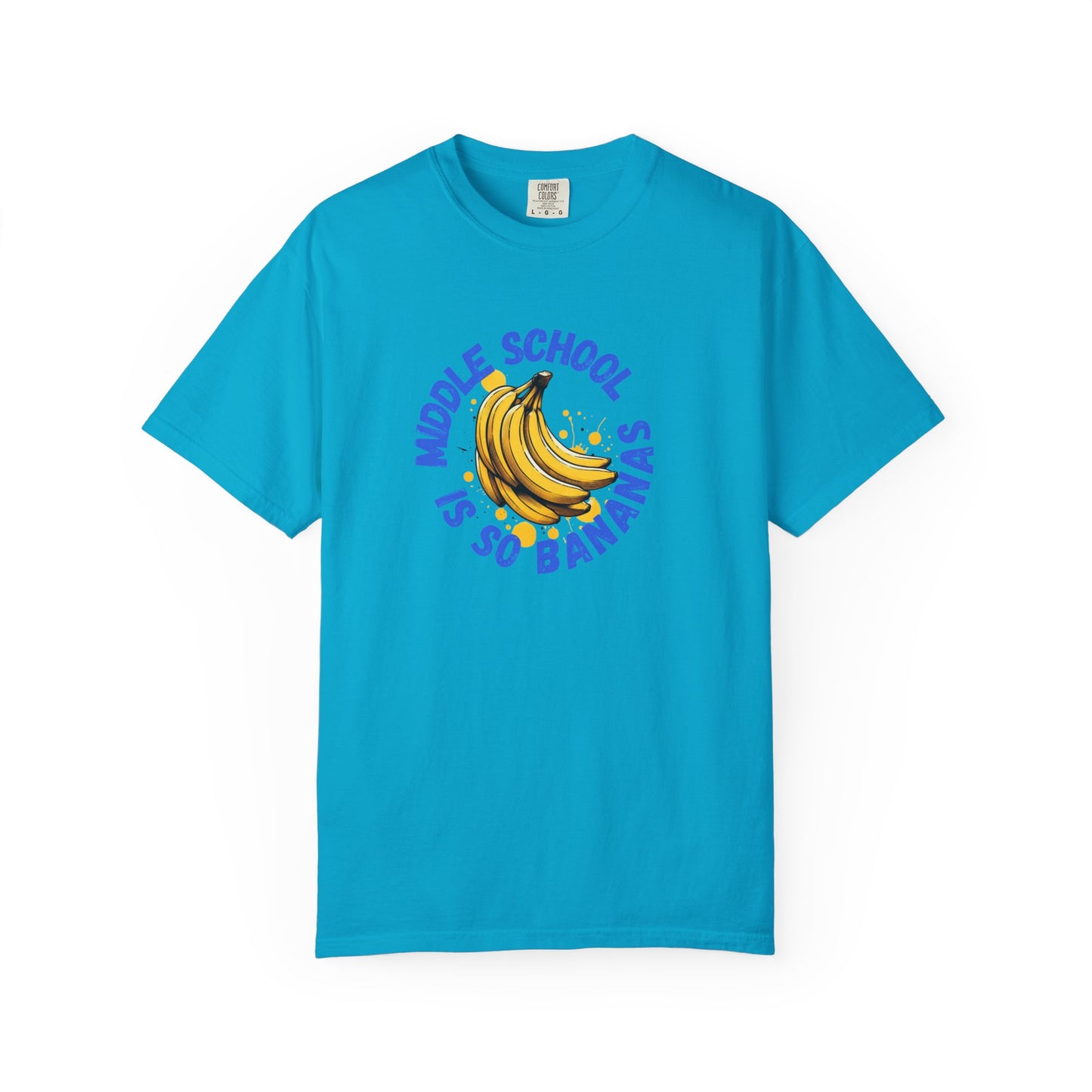 "Middle School Is So Bananas" Banana Graphic Tee