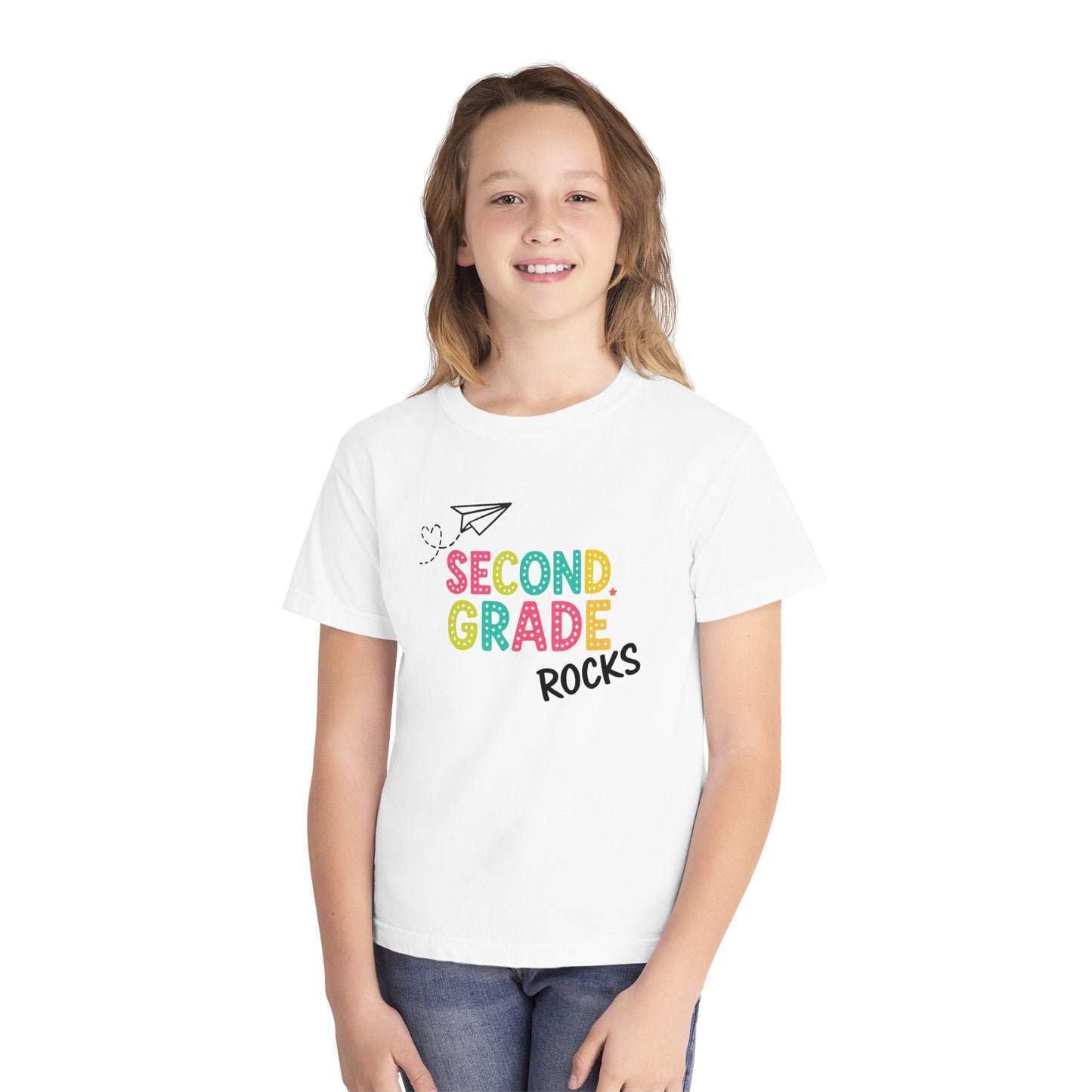 Second Grade Rocks Kids Tee