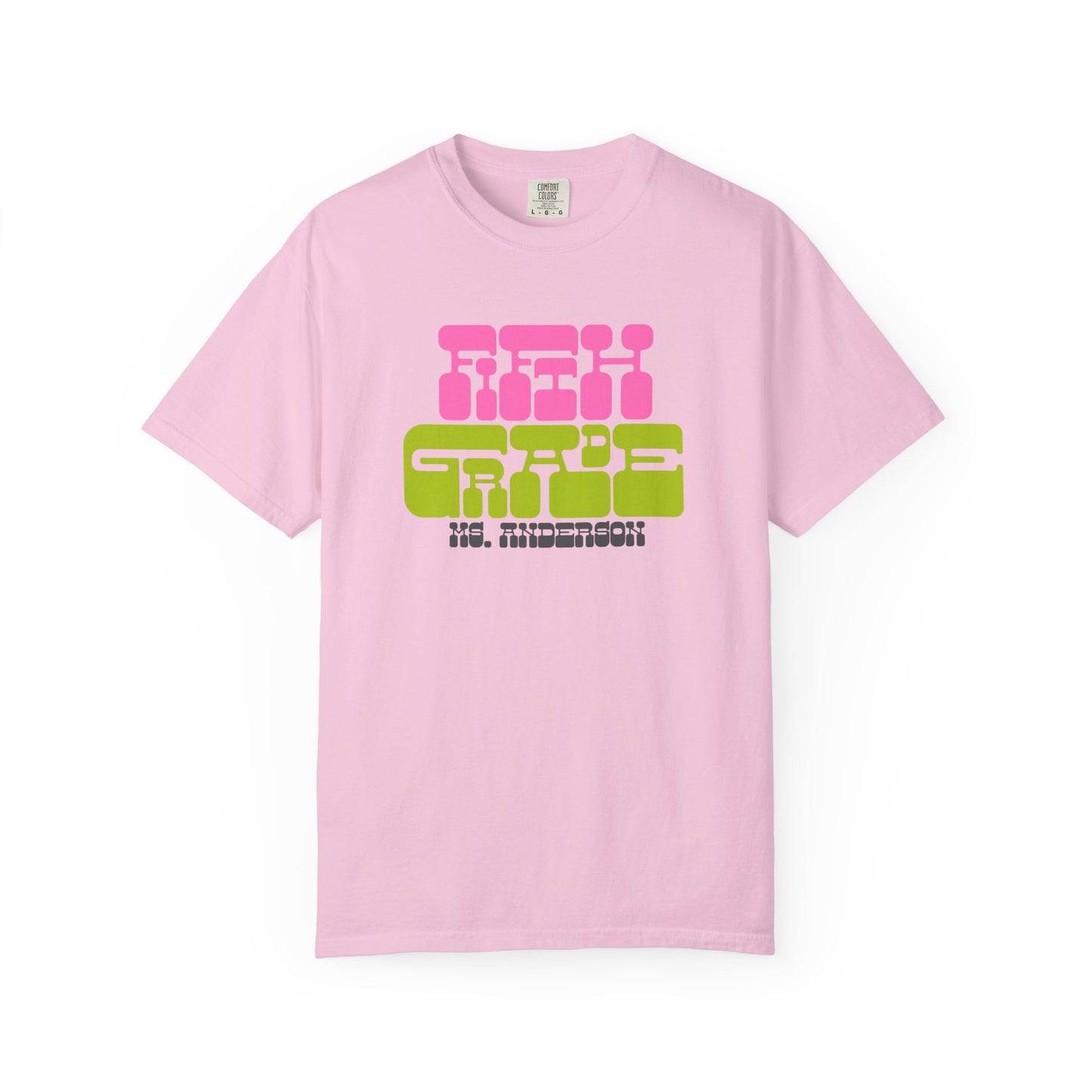 Groovy Fifth Grade Teacher - Personalized