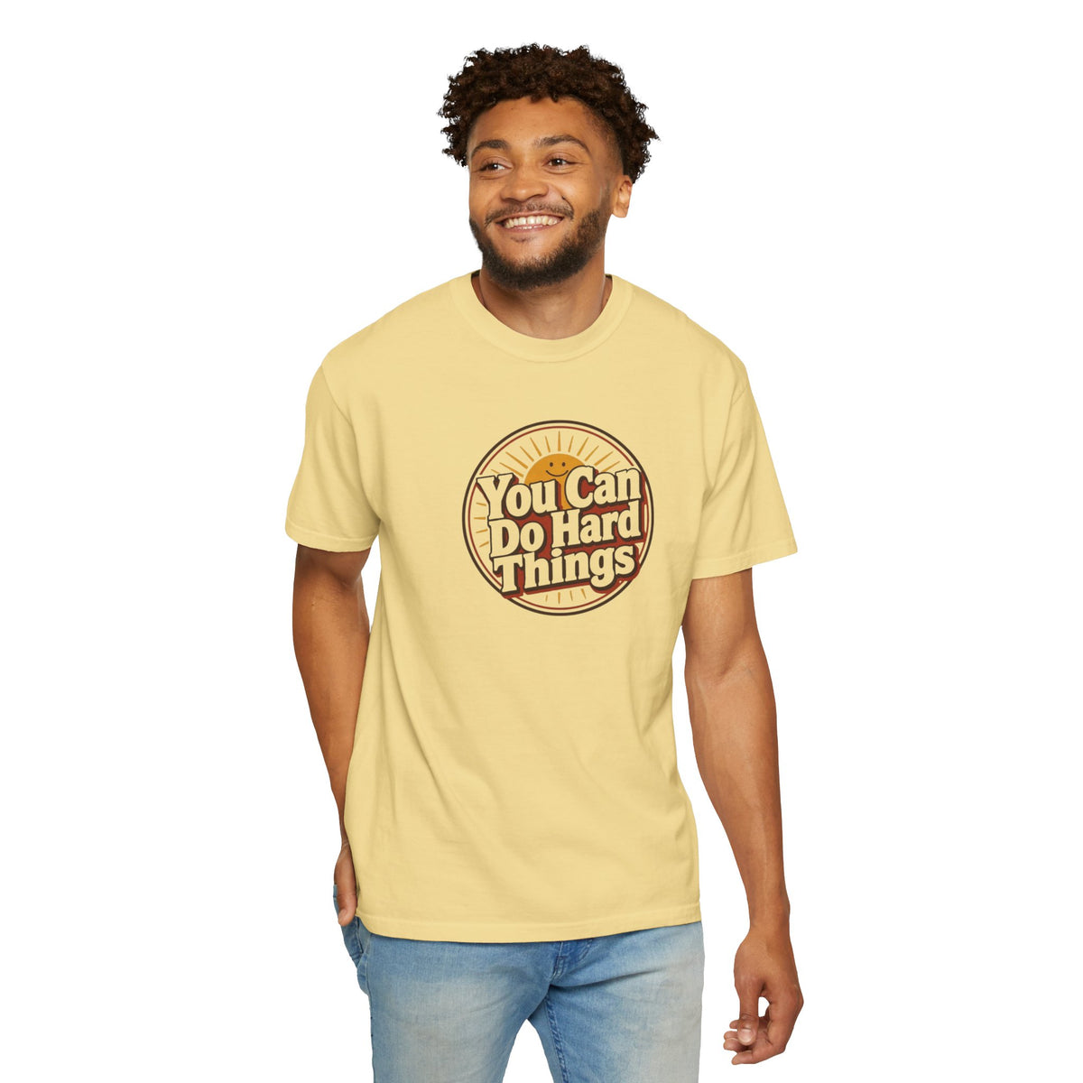 "You Can Do Hard Things" Retro Tee