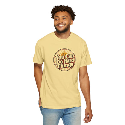 "You Can Do Hard Things" Retro Tee