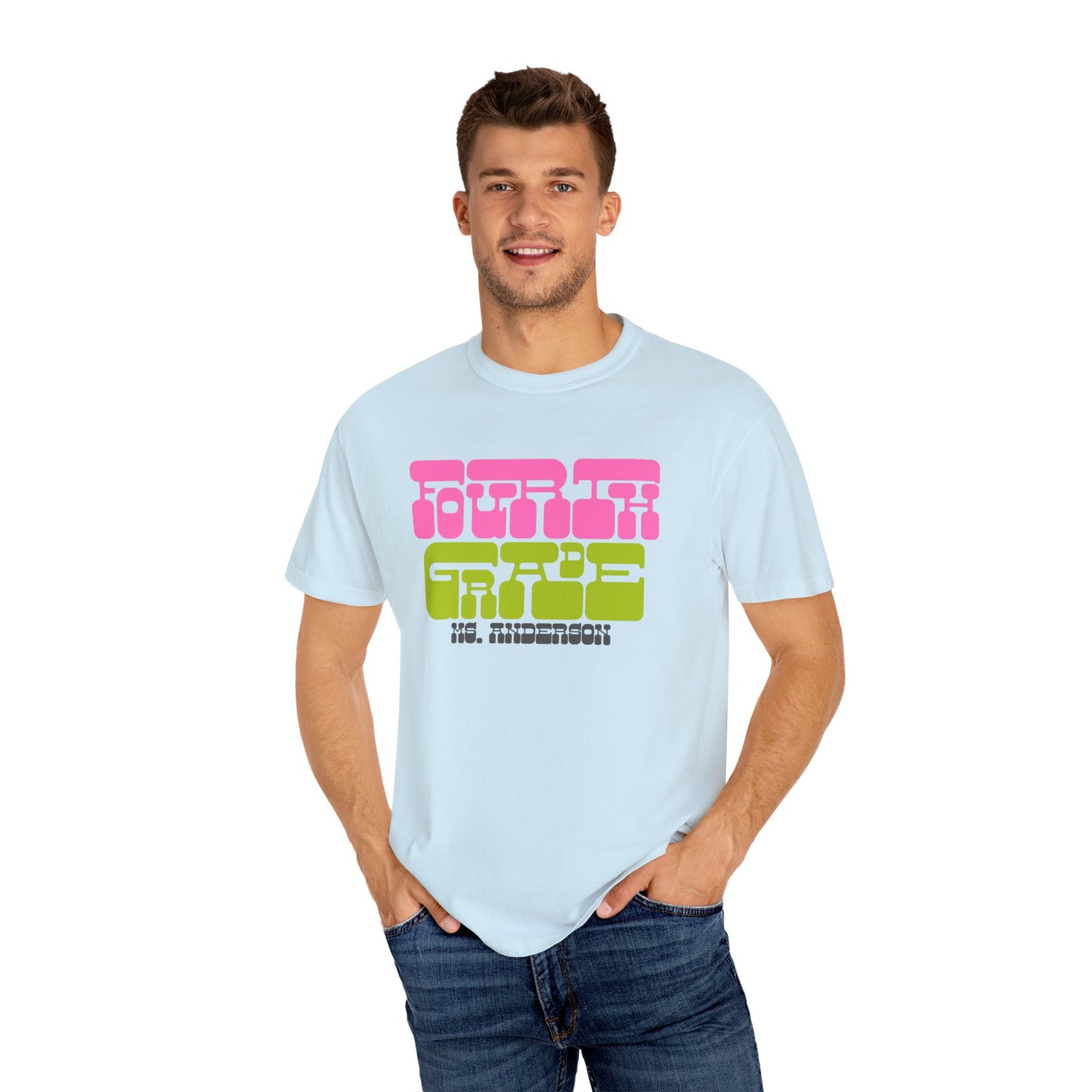 Groovy Fourth Grade Teacher - Personalized