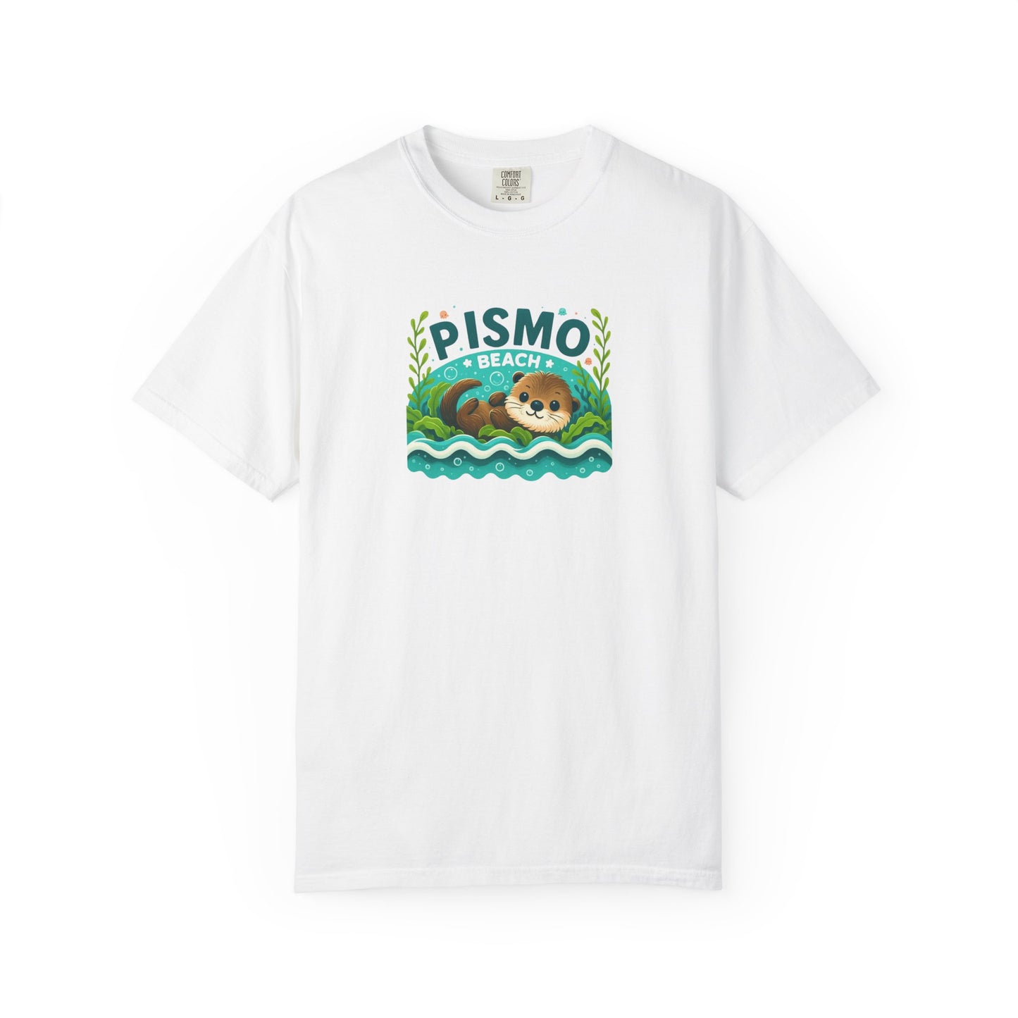 Pismo Beach Otter Graphic Tee