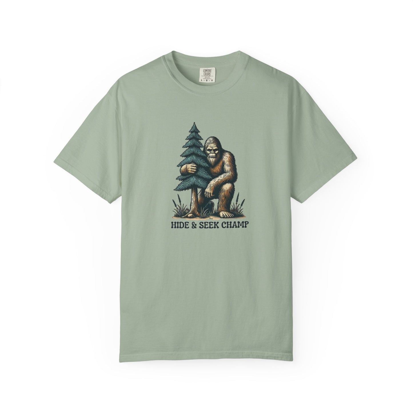 Bigfoot Hide and Seek Champ Unisex T-shirt