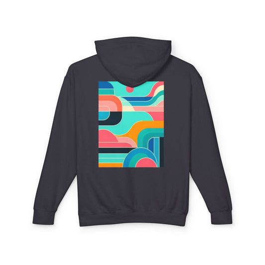 Geometric Sunset Hoodie