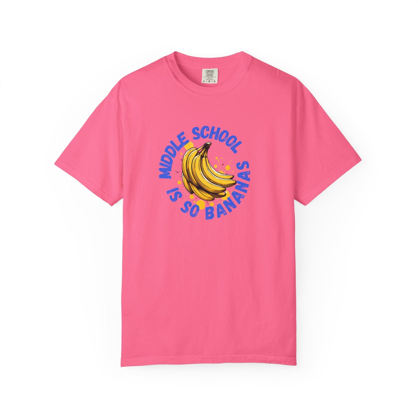 "Middle School Is So Bananas" Banana Graphic Tee