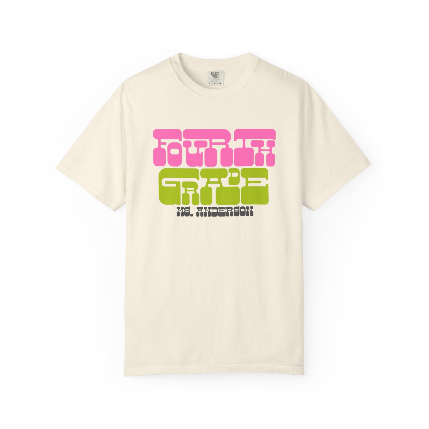 Groovy Fourth Grade Teacher - Personalized