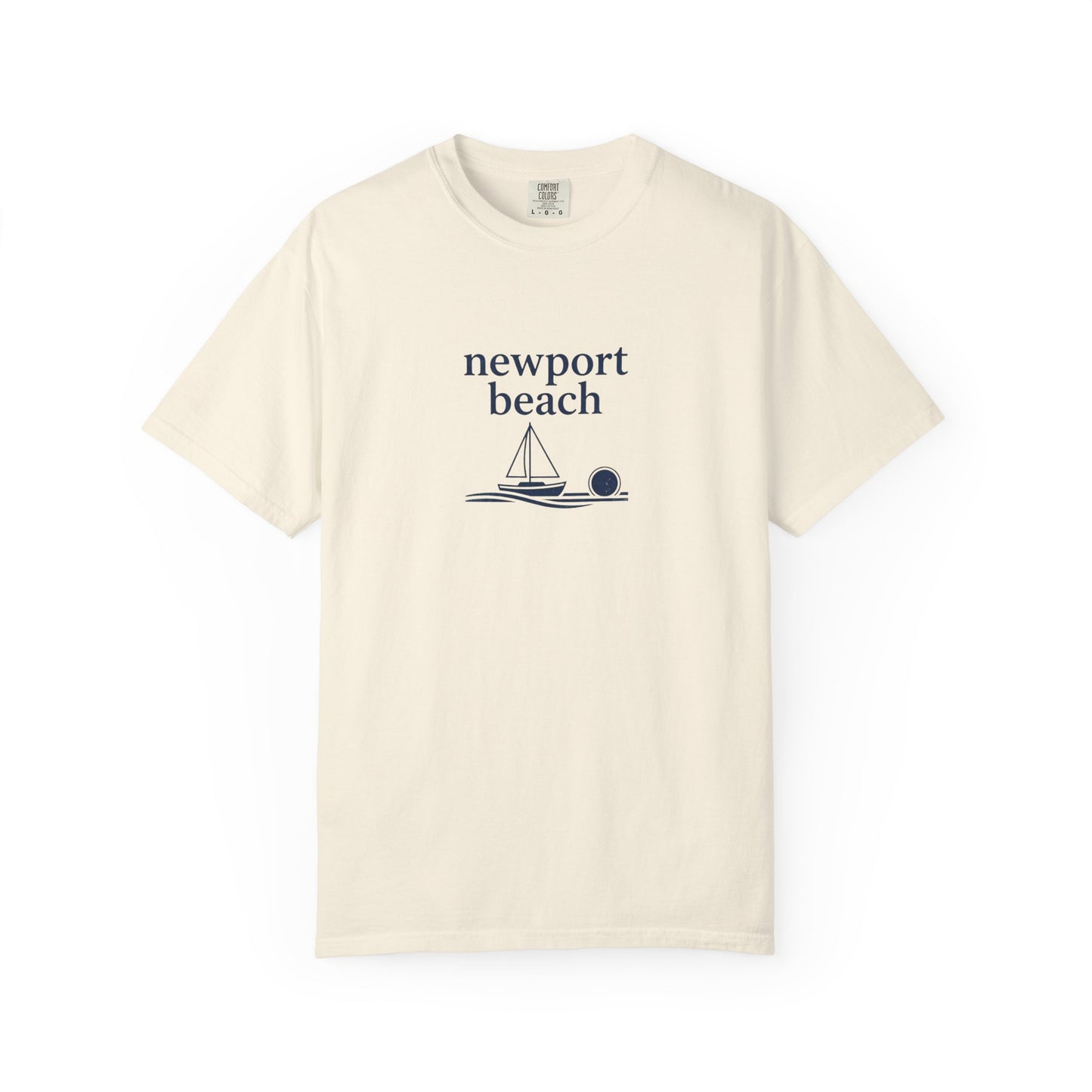 Newport Beach Sailboat Tee