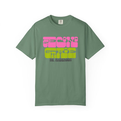Groovy Second Grade Teacher - Personalized