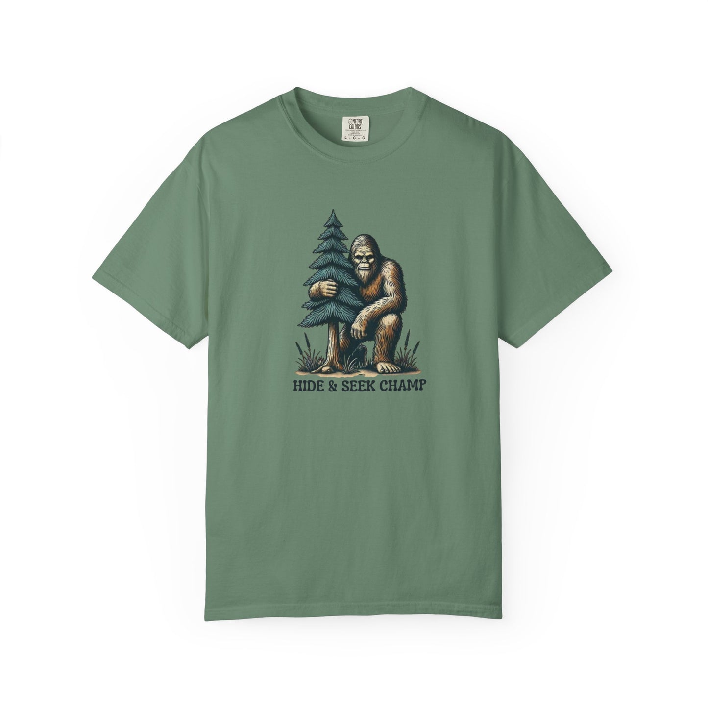 Bigfoot Hide and Seek Champ Unisex T-shirt