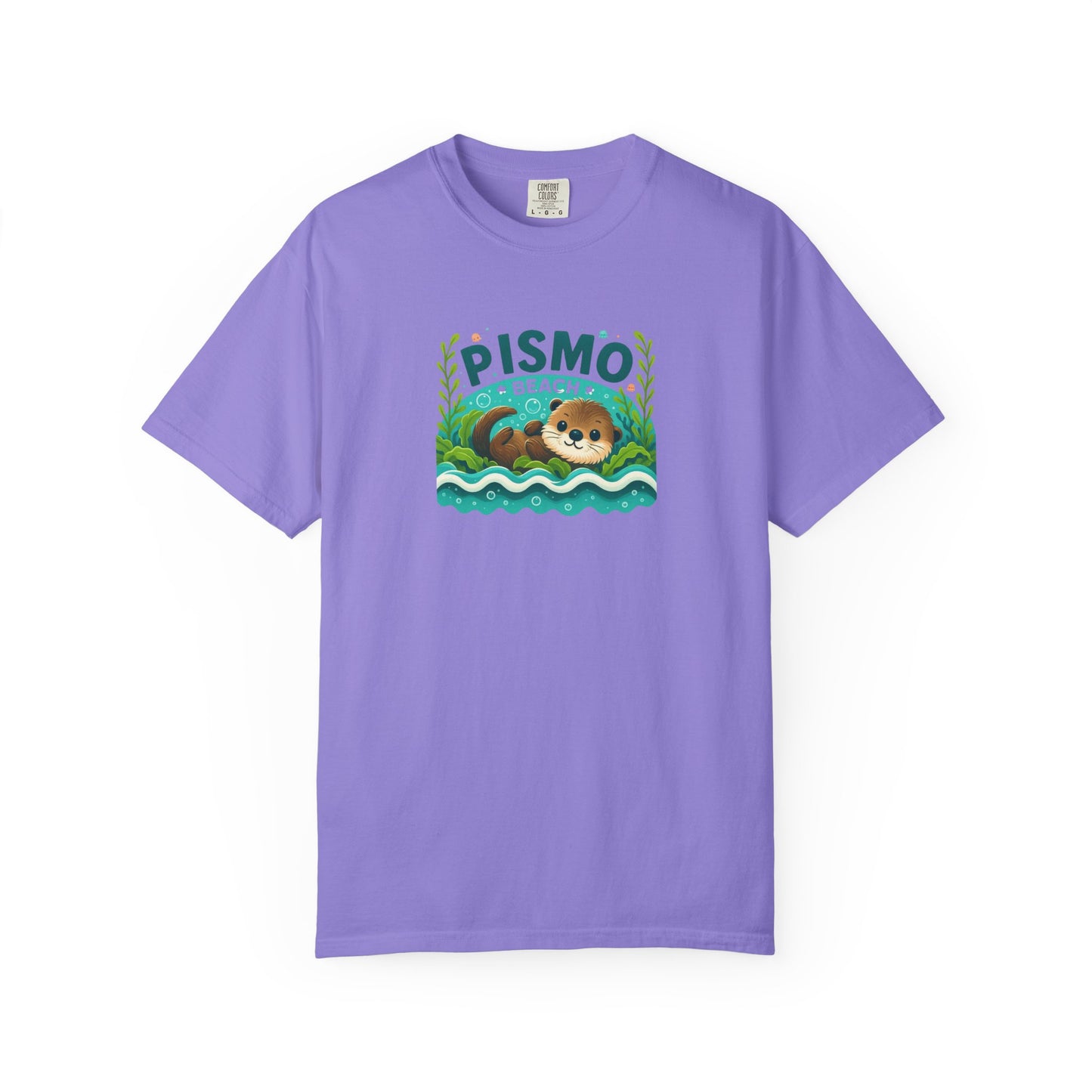 Pismo Beach Otter Graphic Tee
